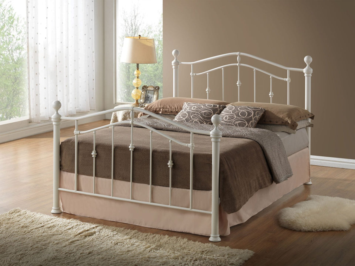 Metal frame cot outlet bed